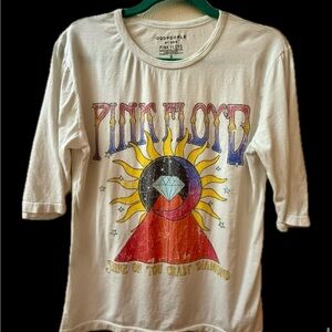 Pink Floyd Tee Rock Graphic - Recycled Karma tee, vintage, soft, festival
